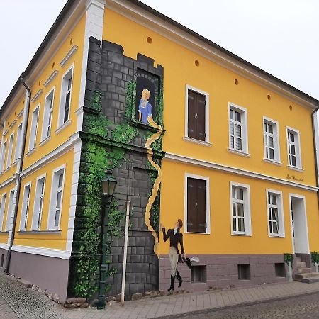 Ferienwohnung Zum Rapunzelturm Schwedt/Oder Exterior foto